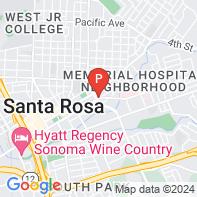 View Map of 76 Brookwood Avenue,Santa Rosa,CA,95404